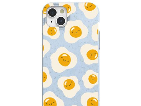 Powder Blue Sunny Side Up iPhone 15 Plus Case Supply