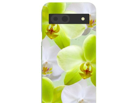 Sage Green Orchid Blooms Google Pixel 8a Case Cheap