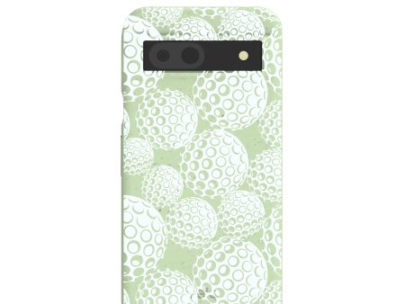 Sage Green Golf Balls Google Pixel 8a Case Online now