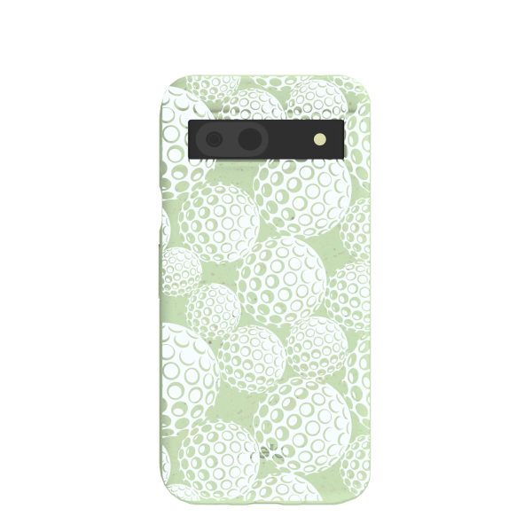 Sage Green Golf Balls Google Pixel 8a Case Online now