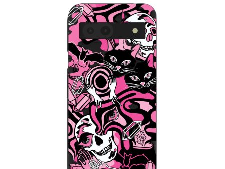 Black Spellbound Ghouls Google Pixel 8a Case Online Hot Sale