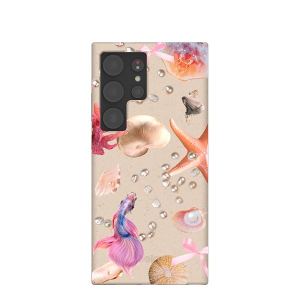 Seashell Aqua Dreams Samsung Galaxy S24 Ultra Case Discount