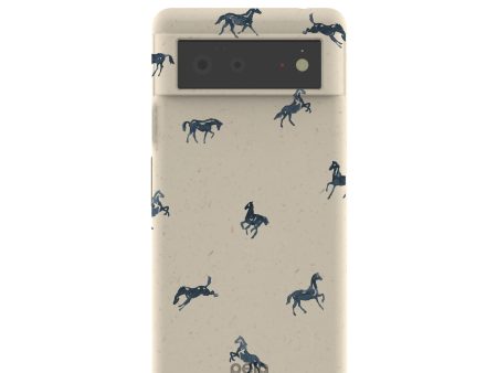 London Fog Mini Horses Google Pixel 6 Case Online Sale