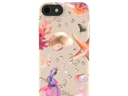 Seashell Aqua Dreams iPhone 6 6s 7 8 SE Case For Sale