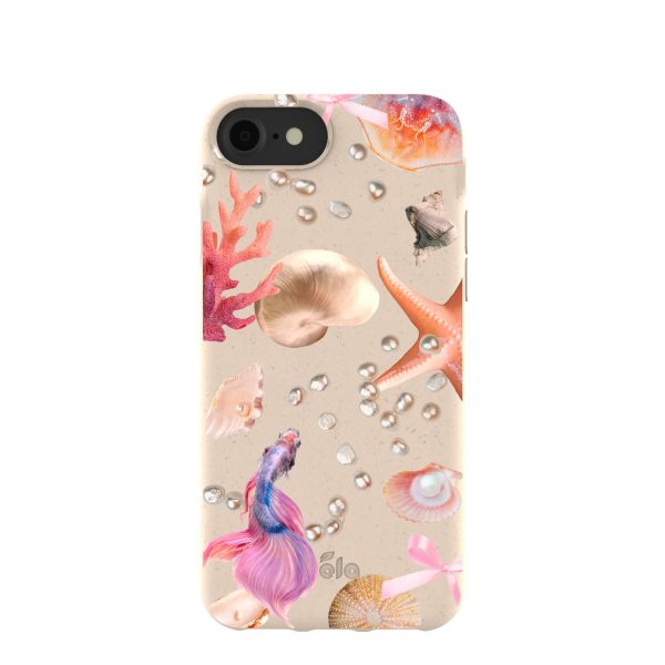 Seashell Aqua Dreams iPhone 6 6s 7 8 SE Case For Sale