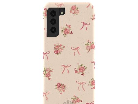 Seashell Roses and Bows Samsung Galaxy S21 Case Online now