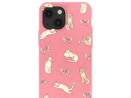 Bubblegum Pink Purrfection iPhone 13 Mini Case Online